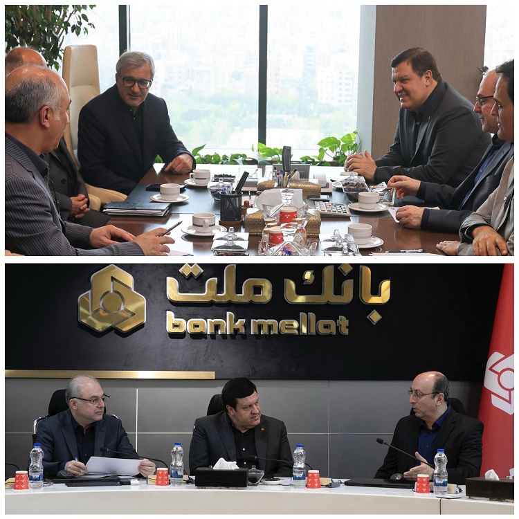 دیدار مدیرعامل بانك ملت و مدیران عامل دو خودروساز بزرگ دیدار مدیرعامل بانك ملت و مدیران عامل دو خودروساز بزرگ