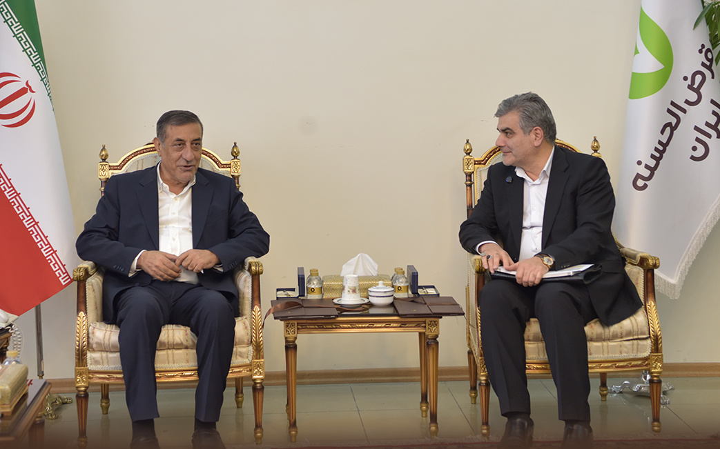 دیدار مدیرعامل بانک مهر ایران با سرپرست نهاد ریاست جمهوری