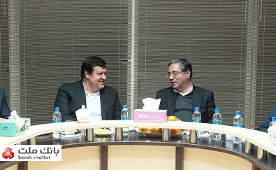 نشست مدیرعامل بانك ملت و استاندار آذربایجان‌غربی 