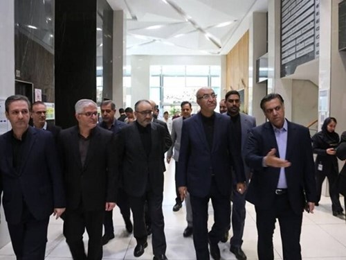 بازدید از بیمارستان حکیم از سوی عضو هیات مدیره بانک سپه