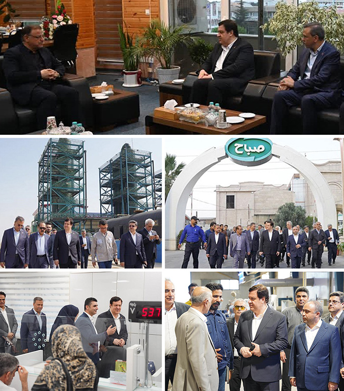 دیدار مدیرعامل بانك ملت با استاندار گلستان 